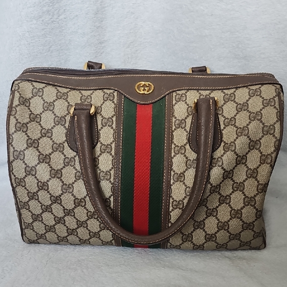 Gucci Vintage Boston Bag - Picture 1 of 12